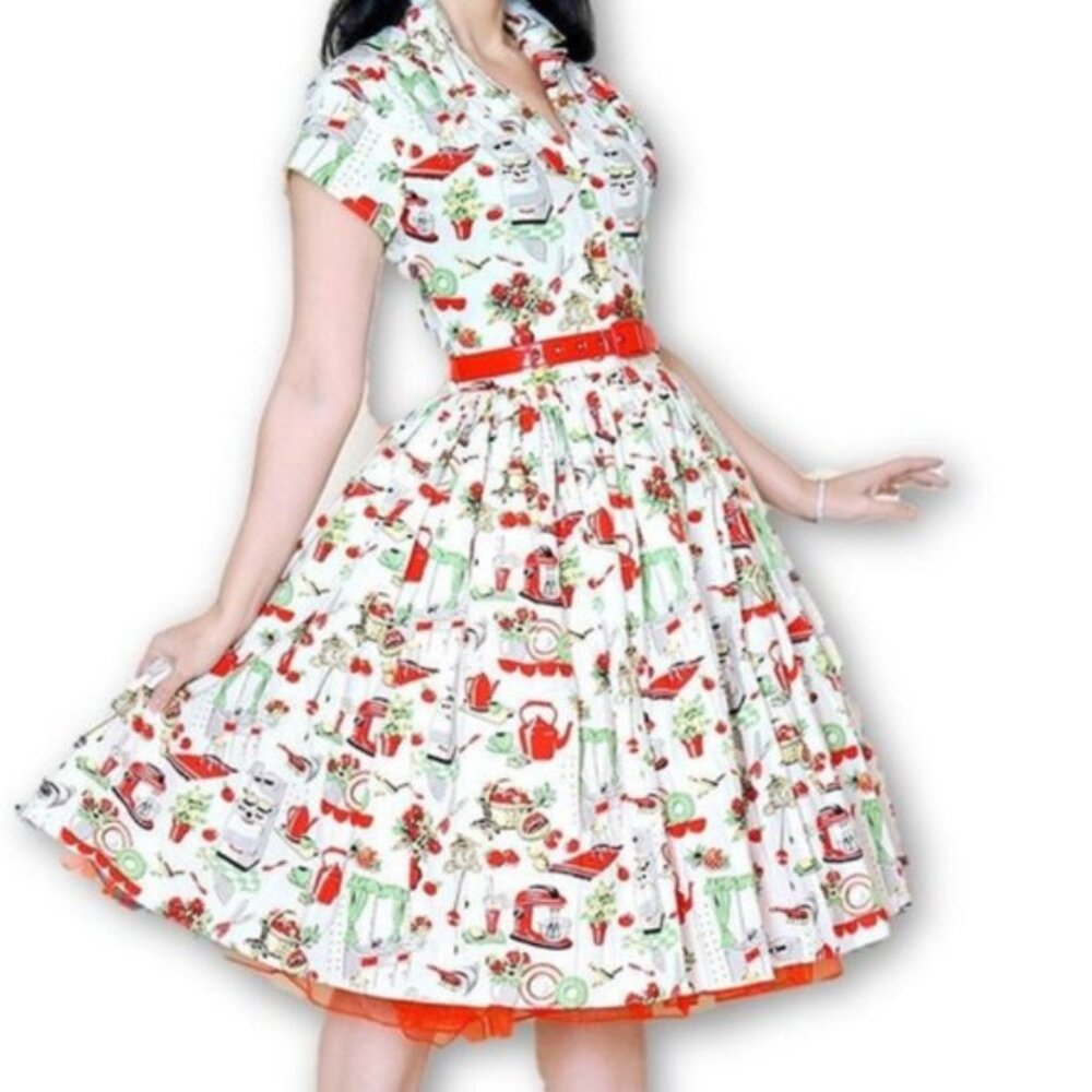 Vintage Bernie Dexter Kitchen Dress